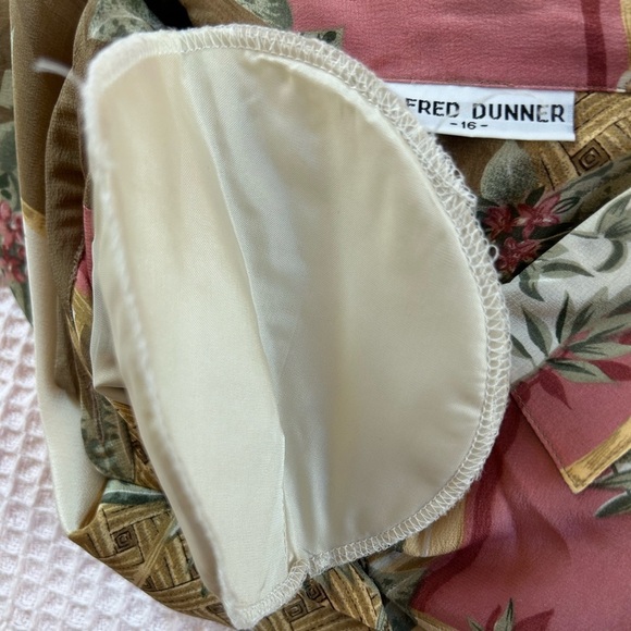 Vintage coastal Grandma Grannycore 100% silk cheetah tropical blouson jacket 16 - Picture 6 of 10